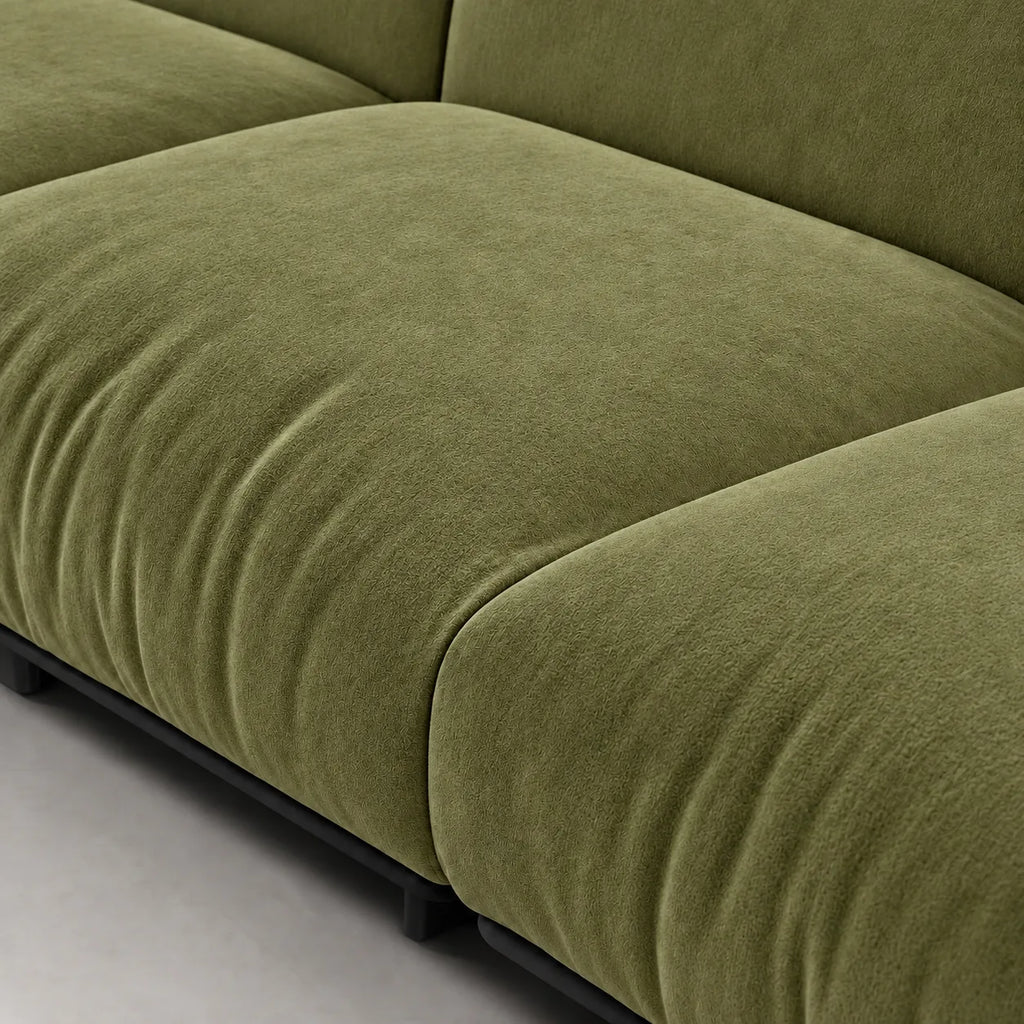 Custom Sofa Slipcover — Luna · Olive Grove