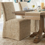 Olive Sprout WX8008 - 03 | Long-Skirt Dining Chair Slipcover