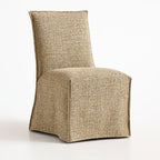 Olive Sprout WX8008 - 03 | Long-Skirt Dining Chair Slipcover