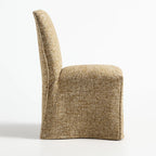 Olive Sprout WX8008 - 03 | Long-Skirt Dining Chair Slipcover