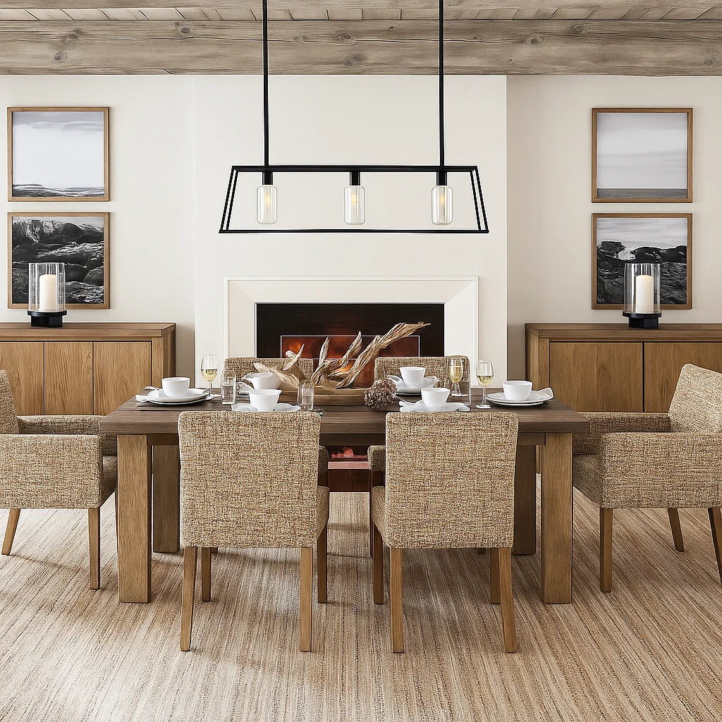 Olive Sprout WX8008 - 03 | Snug fit Dining Chair with armrest Slipcover