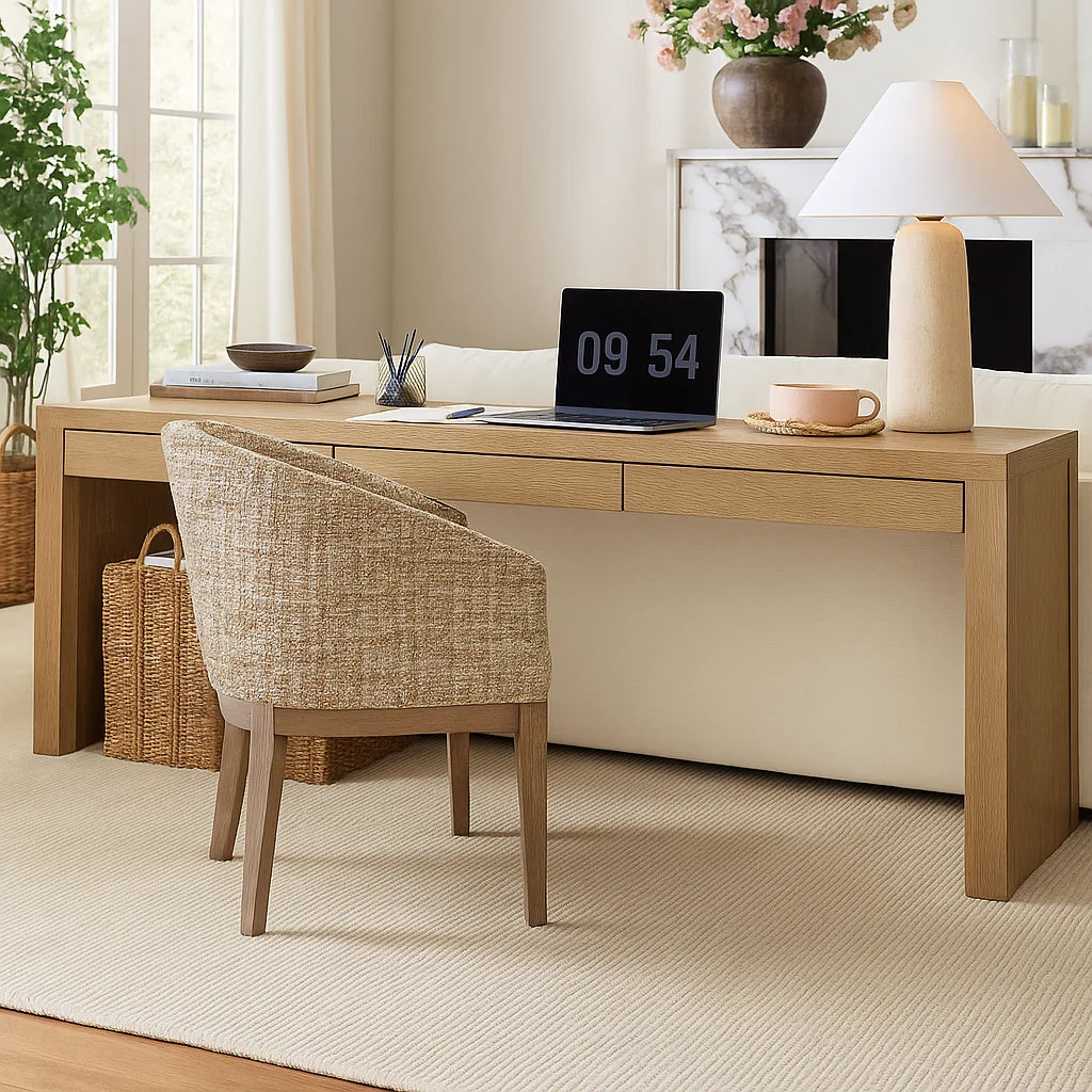 Olive Sprout WX8008 - 03 | Snug fit Dining Chair with armrest Slipcover