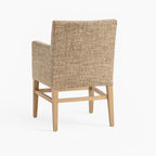 Olive Sprout WX8008 - 03 | Snug fit Dining Chair with armrest Slipcover