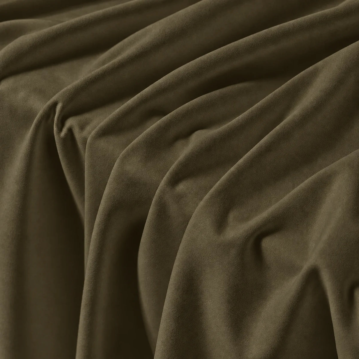 Olive · Stretch-Fit Bed Frame Cover