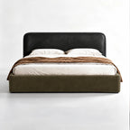 Olive · Stretch-Fit Bed Frame Cover