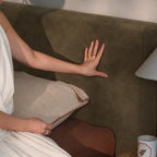 Olive · Stretch-Fit Bed Headboard Cover