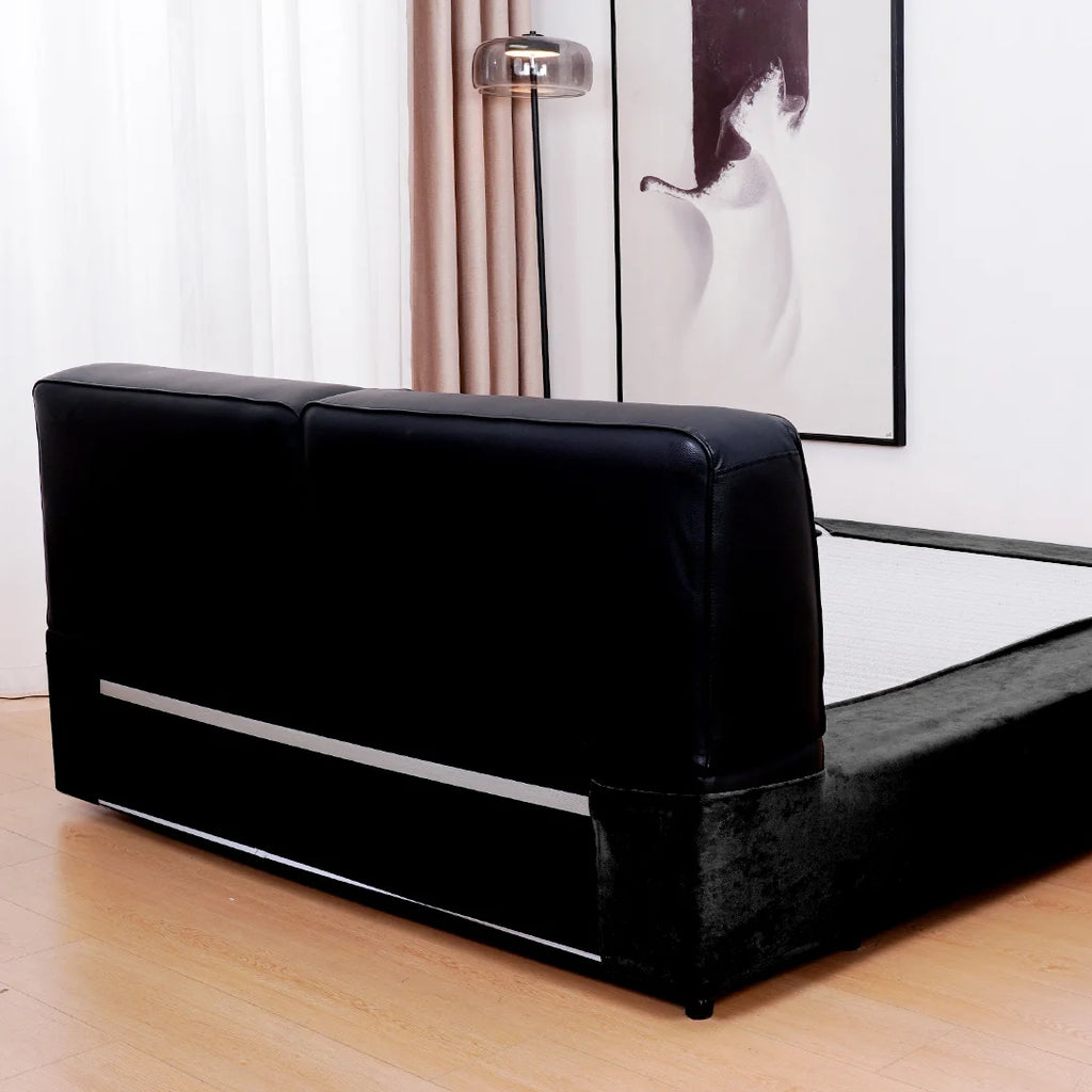 Onyx Noir SV520 - 12# | Bed Frame Cover