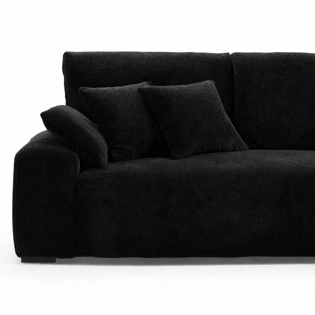 Onyx Noir WX23006 - 26 | Three Seater Sofa