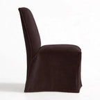 Oxblood WB PBV2042 - 25 | Long-Skirt Dining Chair Slipcover