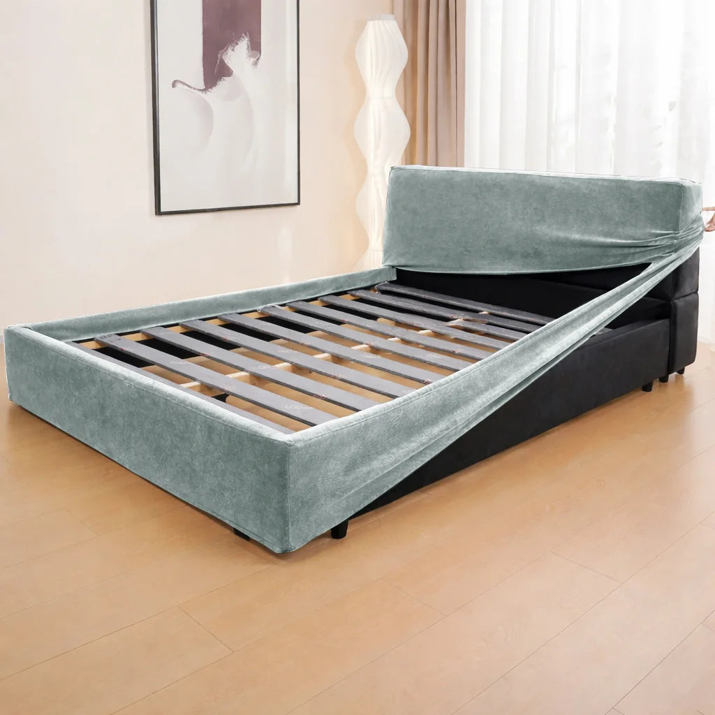 Pale Silver Gray WB PBV2042 - 20 | Bed Frame & Headboard Cover