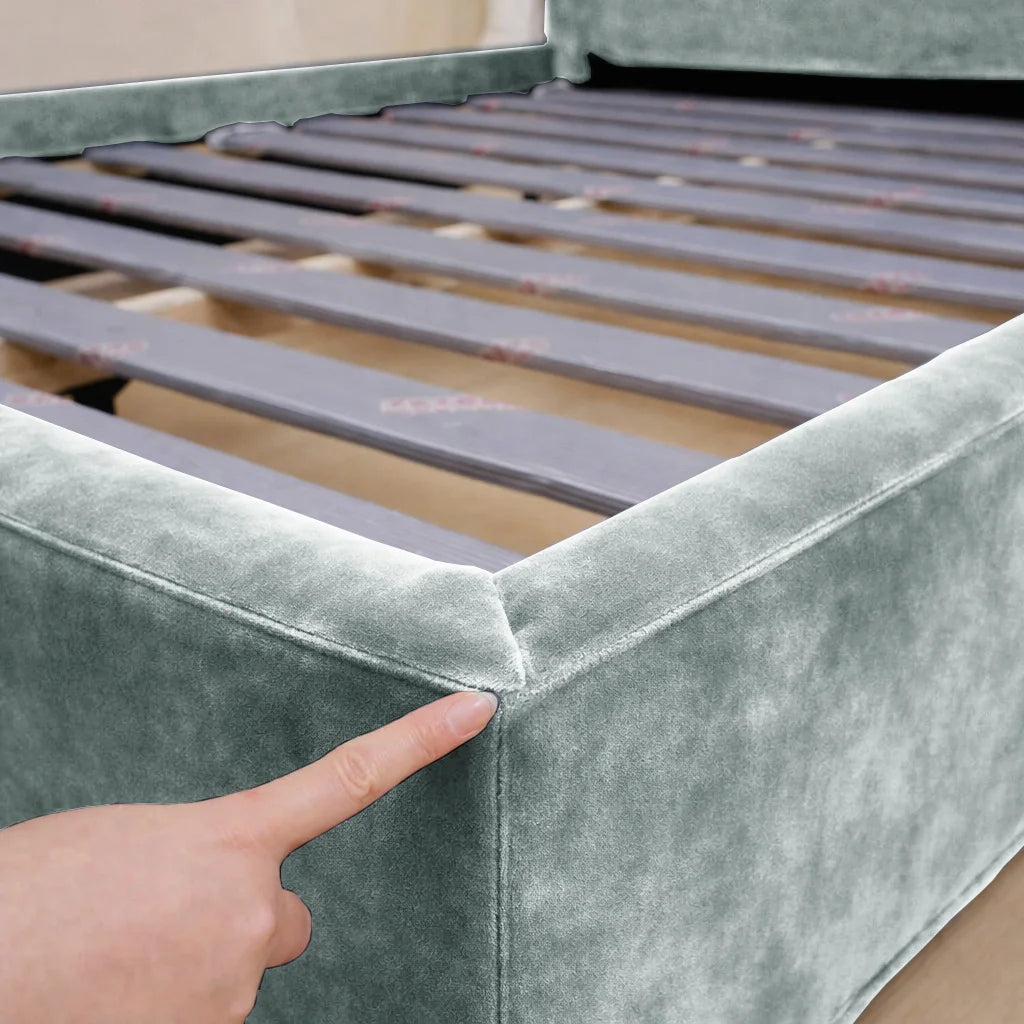 Pale Silver Gray WB PBV2042 - 20 | Bed Frame & Headboard Cover