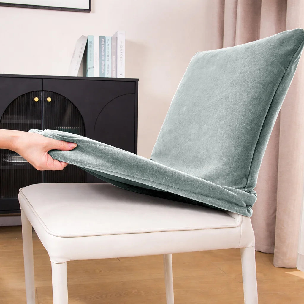 Pale Silver Gray WB PBV2042 - 20 | Snug fit Dining Chair Slipcover