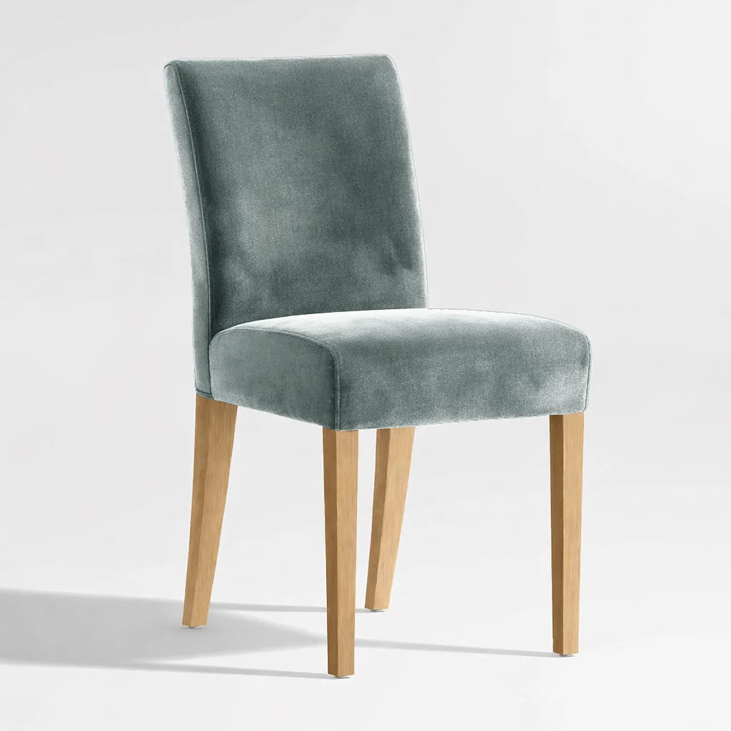 Pale Silver Gray WB PBV2042 - 20 | Snug fit Dining Chair Slipcover