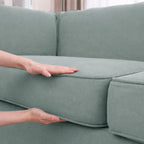 Pale Silver Gray WB PBV2042 - 20 | Sofa Slipcover