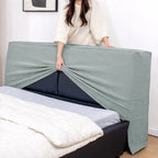 Pale Silver WB PBV2042 - 20 | Bed Headboard Cover