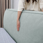 Pale Silver WB PBV2042 - 20 | Bed Headboard Cover