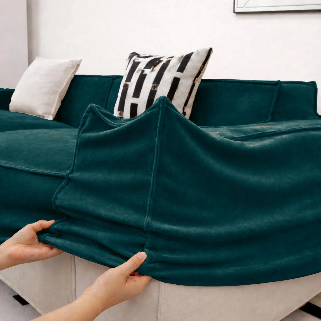 Peacock Blue WB PBV2042 - 39 | Sofa Slipcover