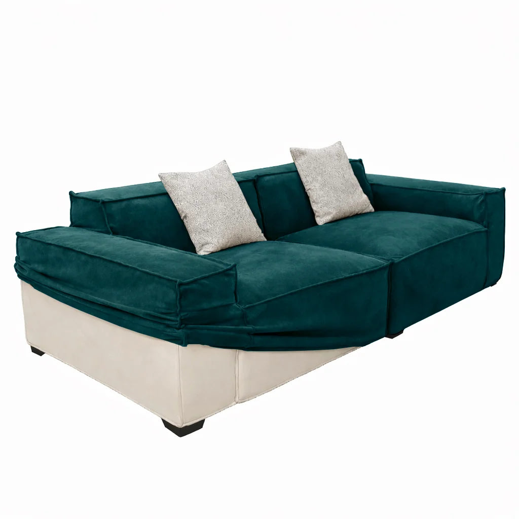 Peacock Blue WB PBV2042 - 39 | Sofa Slipcover