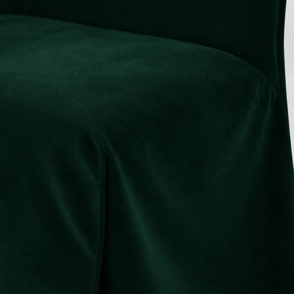 Pine Green WB PBV2042 - 37 | Long-Skirt Dining Chair Slipcover