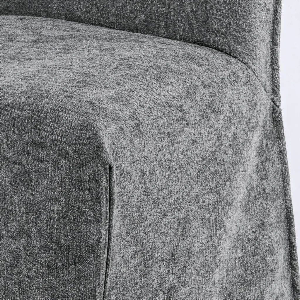 Platinum Drift WX23006 - 03 | Long-Skirt Dining Chair Slipcover