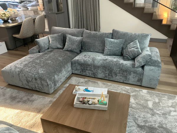 Platinum Drift WX23006 - 03 | Sofa Slipcover