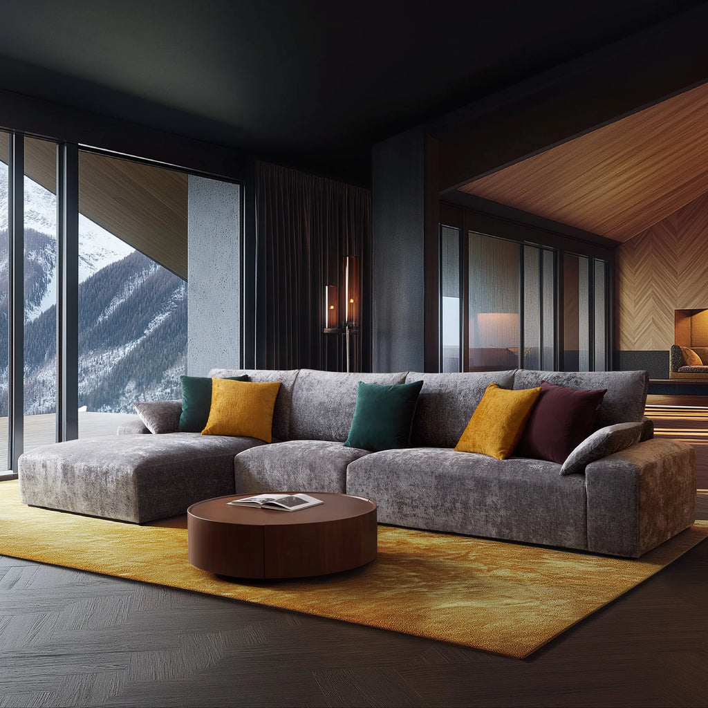 Platinum Drift WX23006 - 03 | Sofa Slipcover