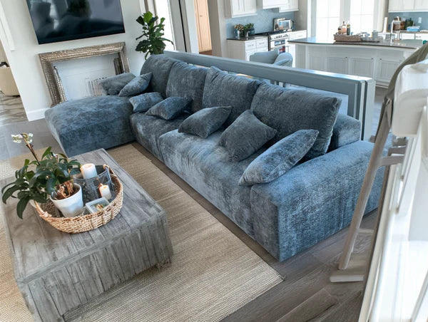 Platinum Drift WX23006 - 03 | Sofa Slipcover