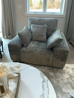 Platinum Drift WX23006 - 03 | Sofa Slipcover