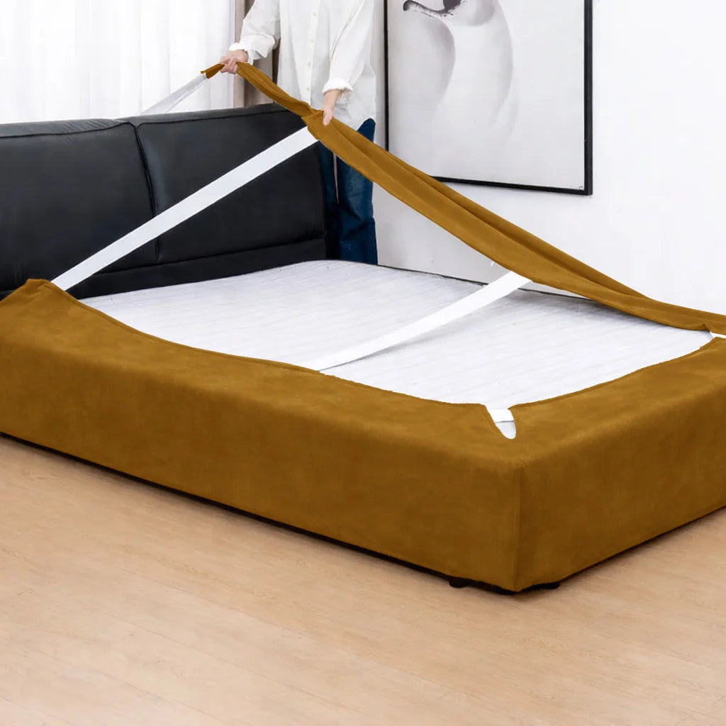 Pumpkin-colored WB PBV2042 - 31 | Bed Frame Cover