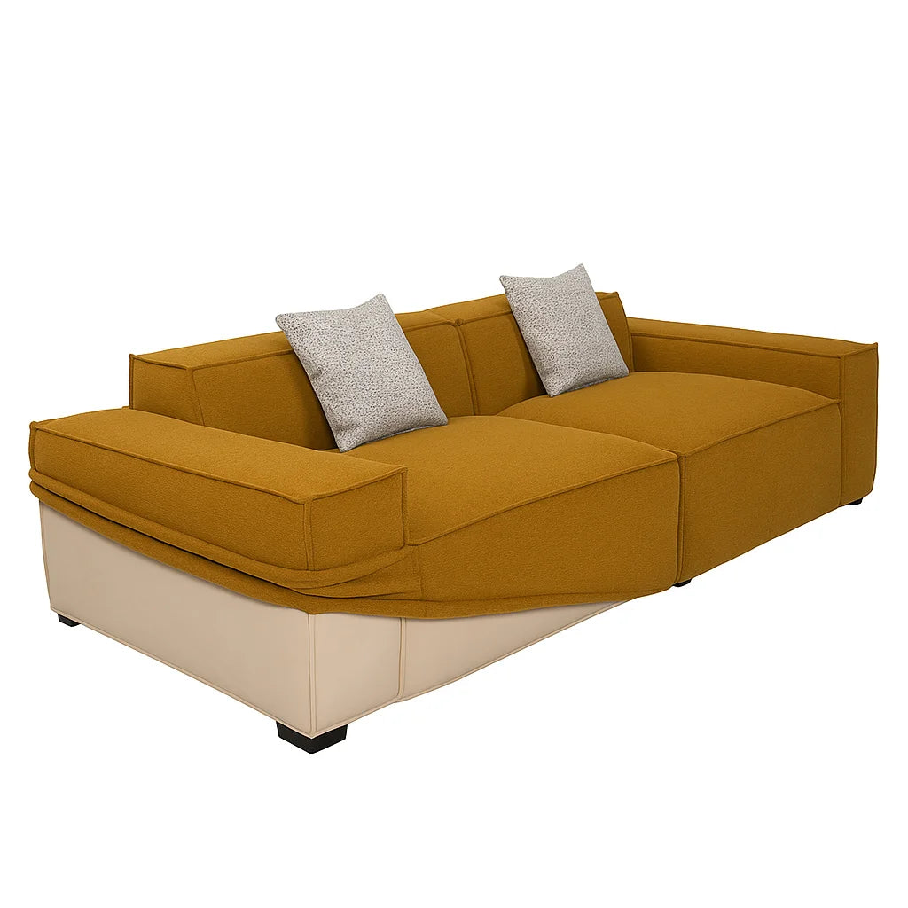 Pumpkin-colored WB PBV2042 - 31  | Sofa Slipcover