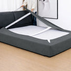 Rain Gray WB PBV2042 - 17 | Bed Frame Cover