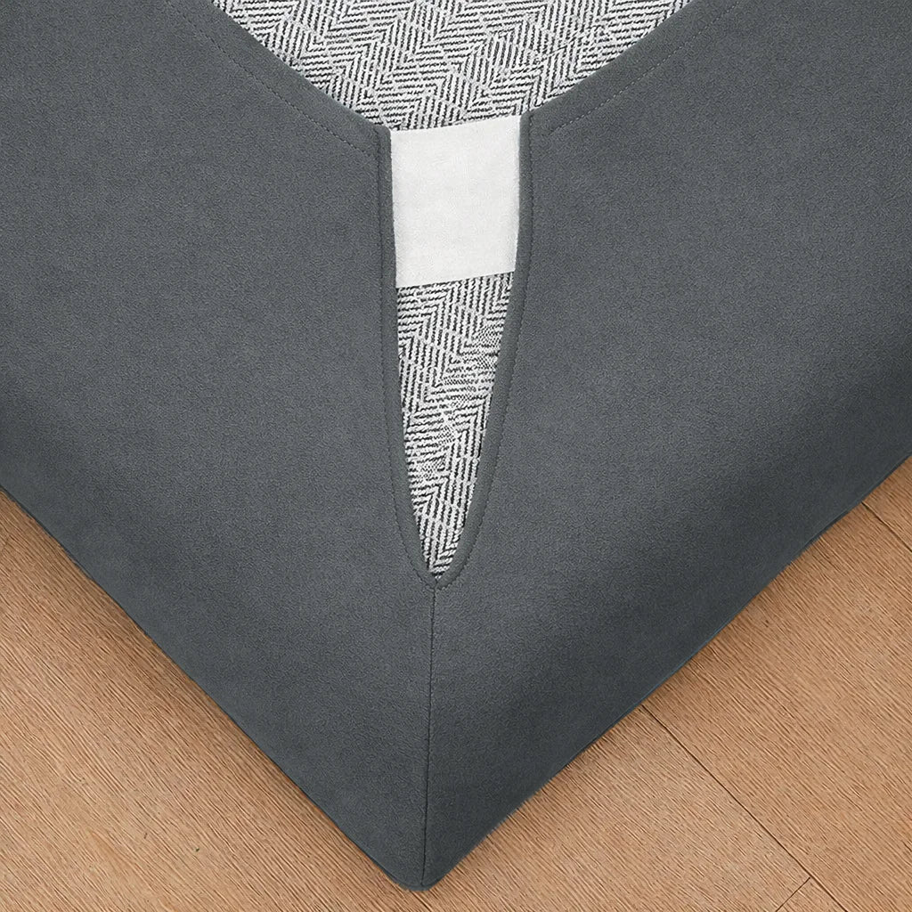 Rain Gray WB PBV2042 - 17 | Bed Frame Cover