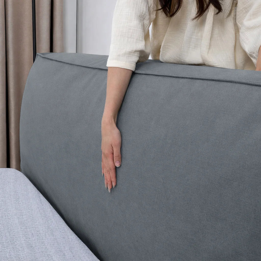 Rain Gray WB PBV2042 - 17 | Bed Headboard Cover