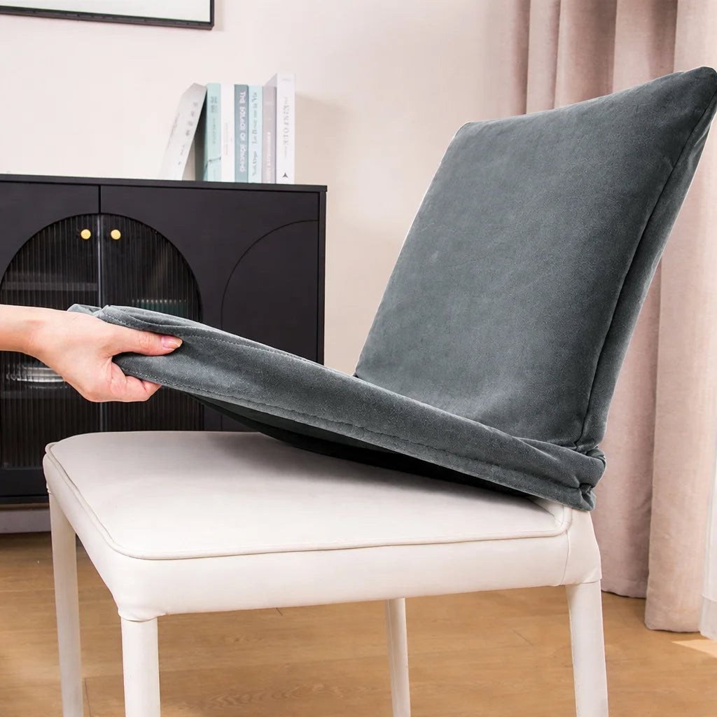 Rain Gray WB PBV2042 - 17 | Snug fit Dining Chair Slipcover