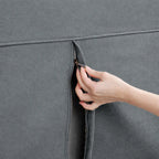 Rain Gray WB PBV2042 - 17 | Sofa Slipcover