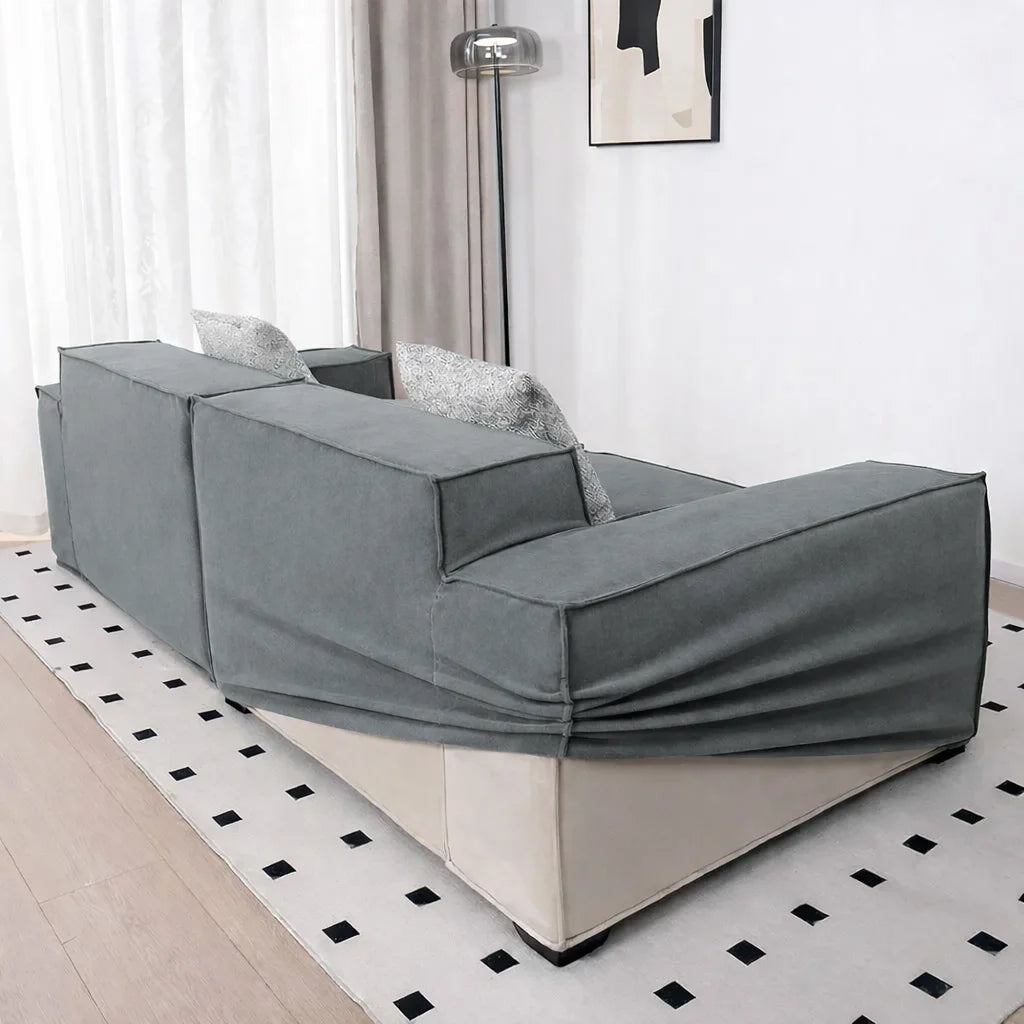 Rain Gray WB PBV2042 - 17 | Sofa Slipcover