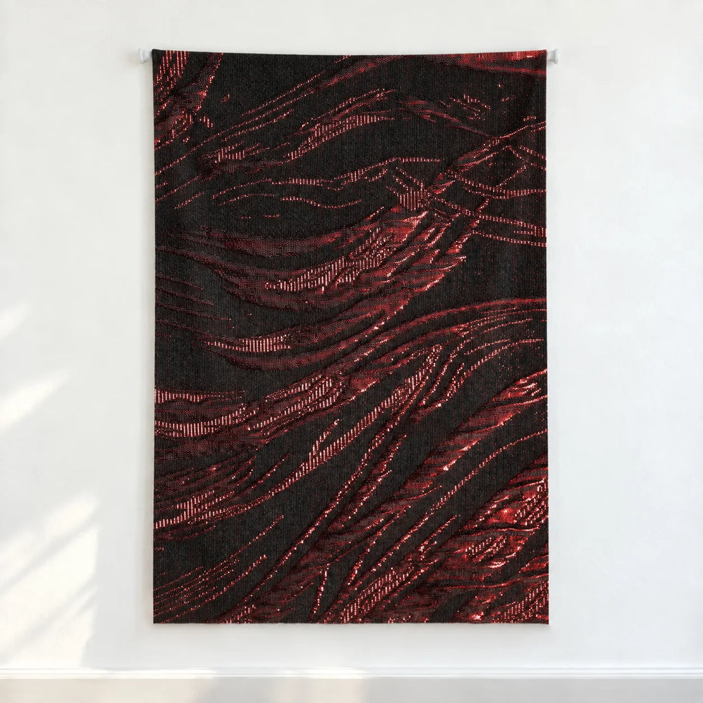 Red Flame · Custom Wall Art