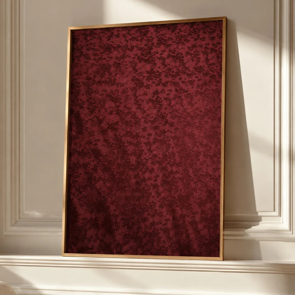 Red Glaze · Custom Wall Art