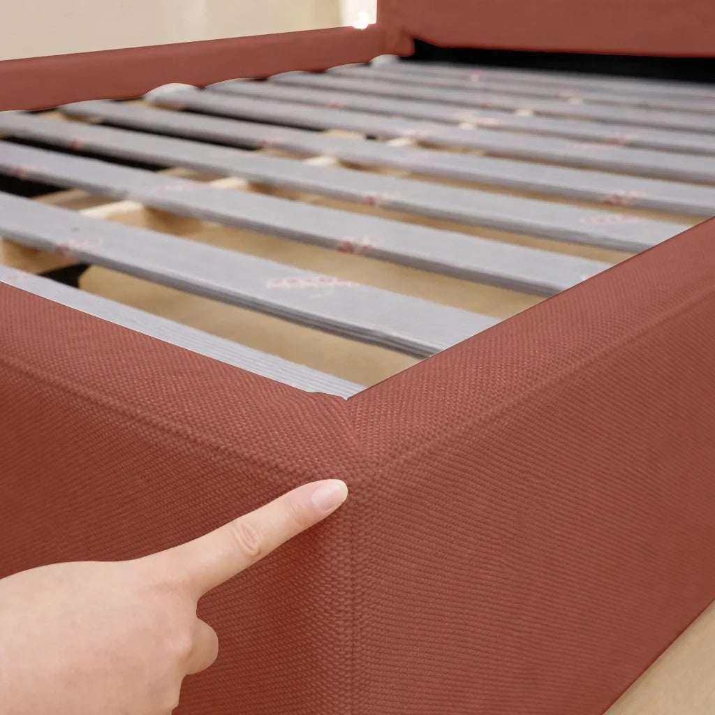 Reddish Brown ML 625 - 14 | Bed Frame Cover