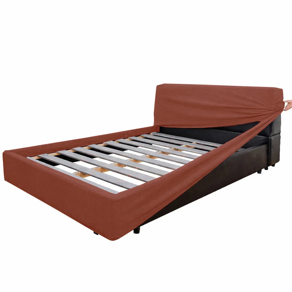 Reddish Brown ML 625 - 14 | Bed Frame Cover
