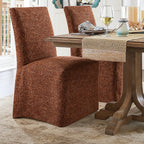 Rouge WX8008 - 11 | Long-Skirt Dining Chair Slipcover