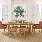 Rouge WX8008 - 11 | Snug fit Dining Chair with armrest Slipcover