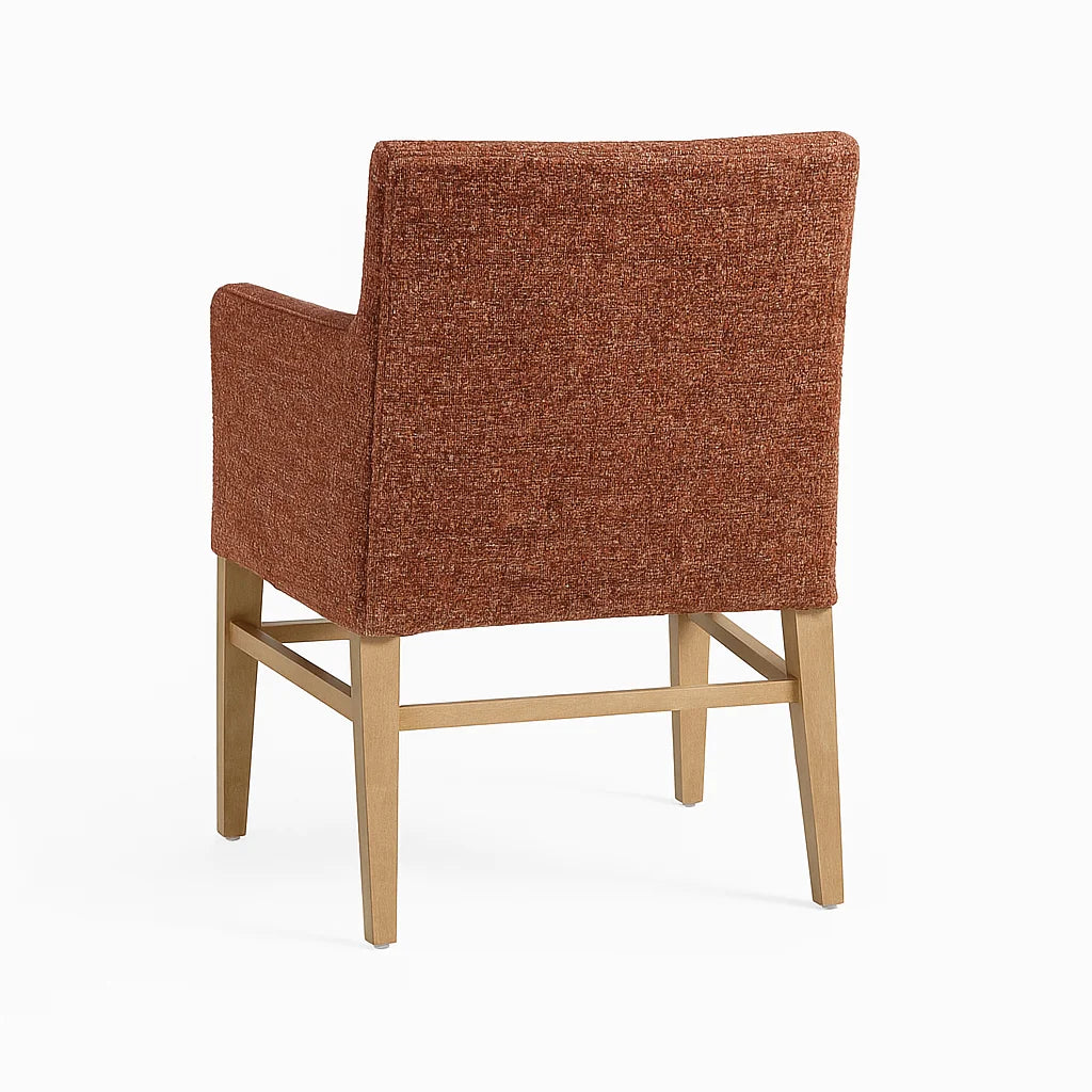 Rouge WX8008 - 11 | Snug fit Dining Chair with armrest Slipcover