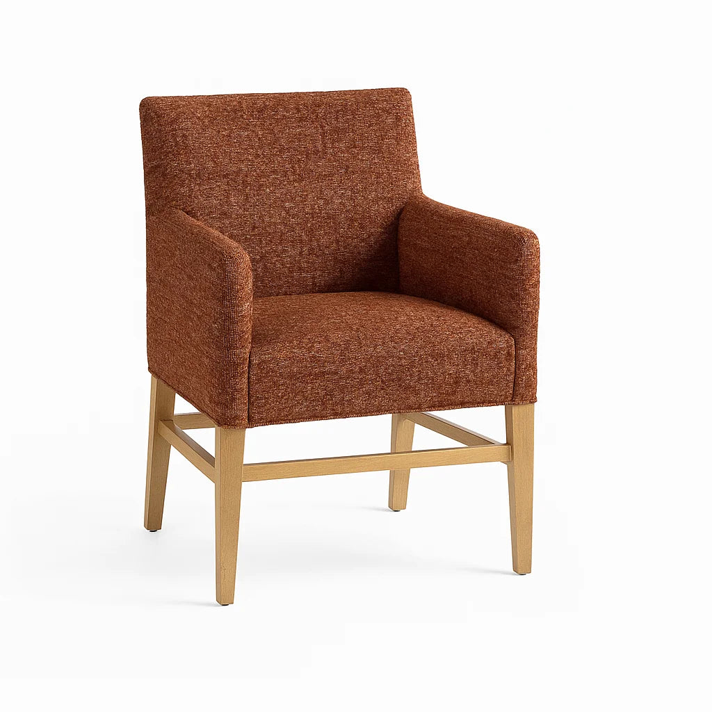 Rouge WX8008 - 11 | Snug fit Dining Chair with armrest Slipcover