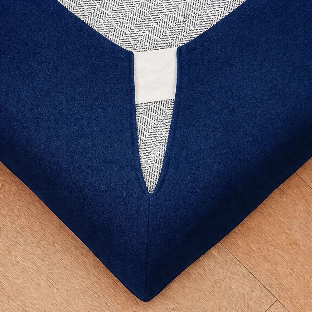 Royal Blue WB PBV2042 - 46 | Bed Frame Cover