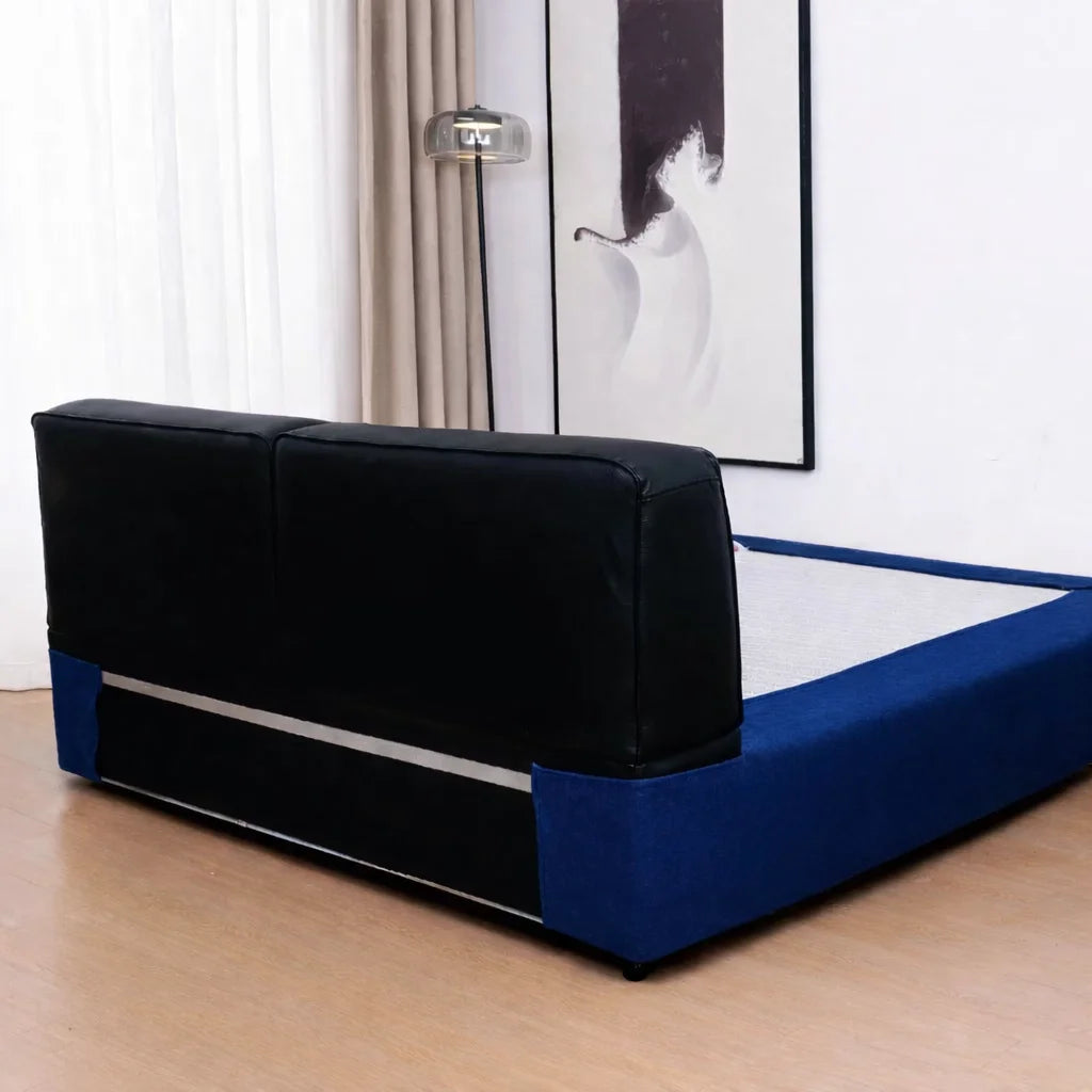 Royal Blue WB PBV2042 - 46 | Bed Frame Cover