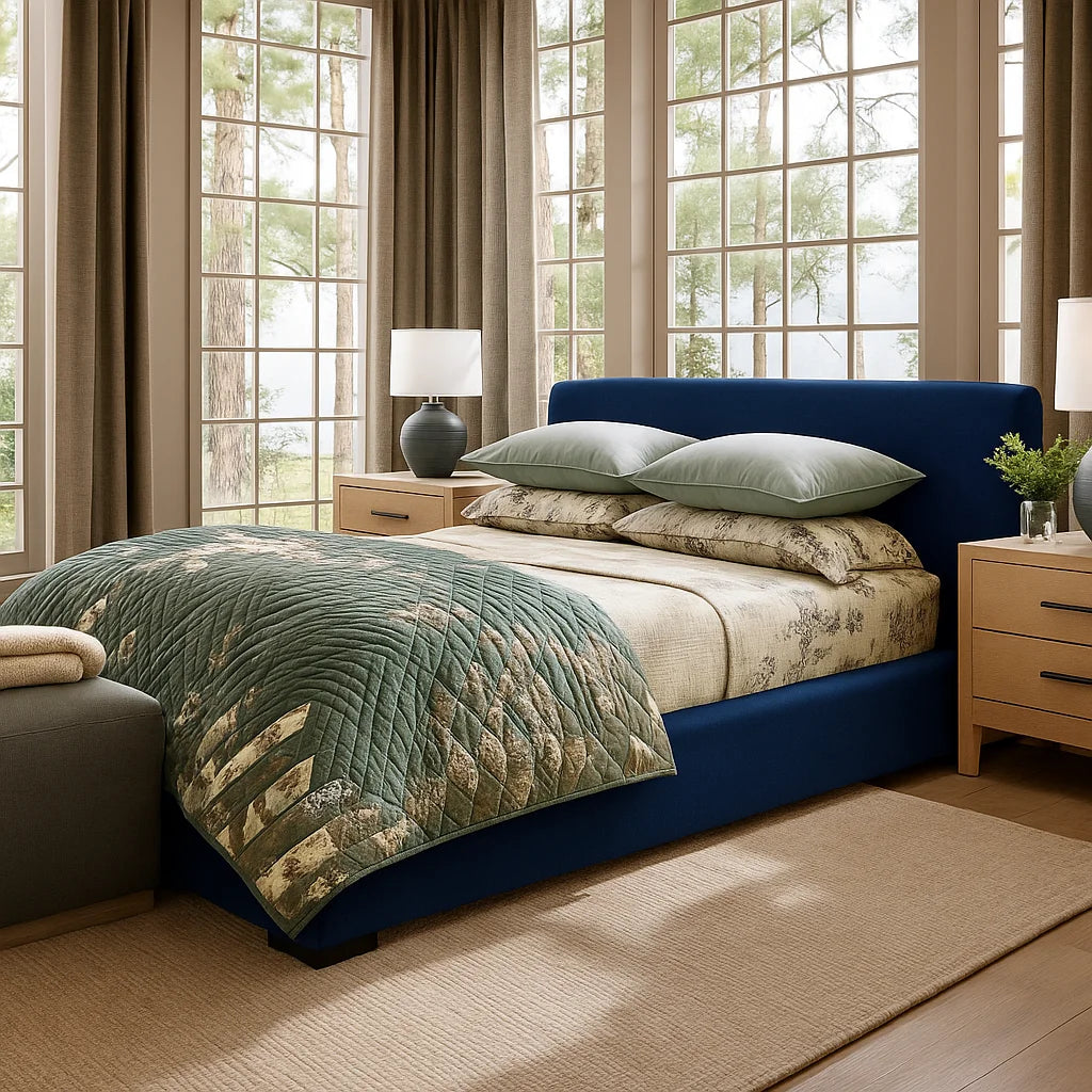 Royal Blue WB PBV2042 - 46 | Bed Cover