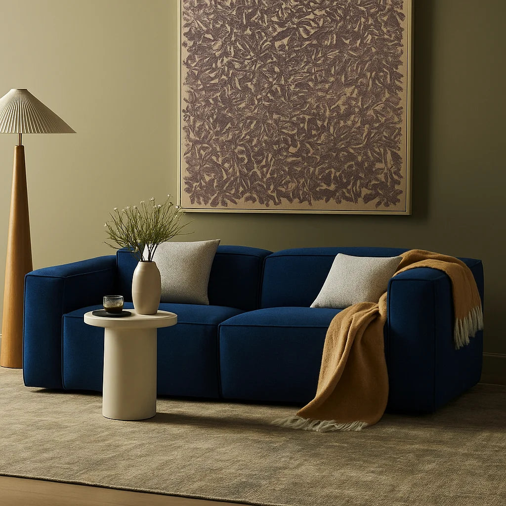 Royal Blue WB PBV2042 - 46 | Sofa Slipcover