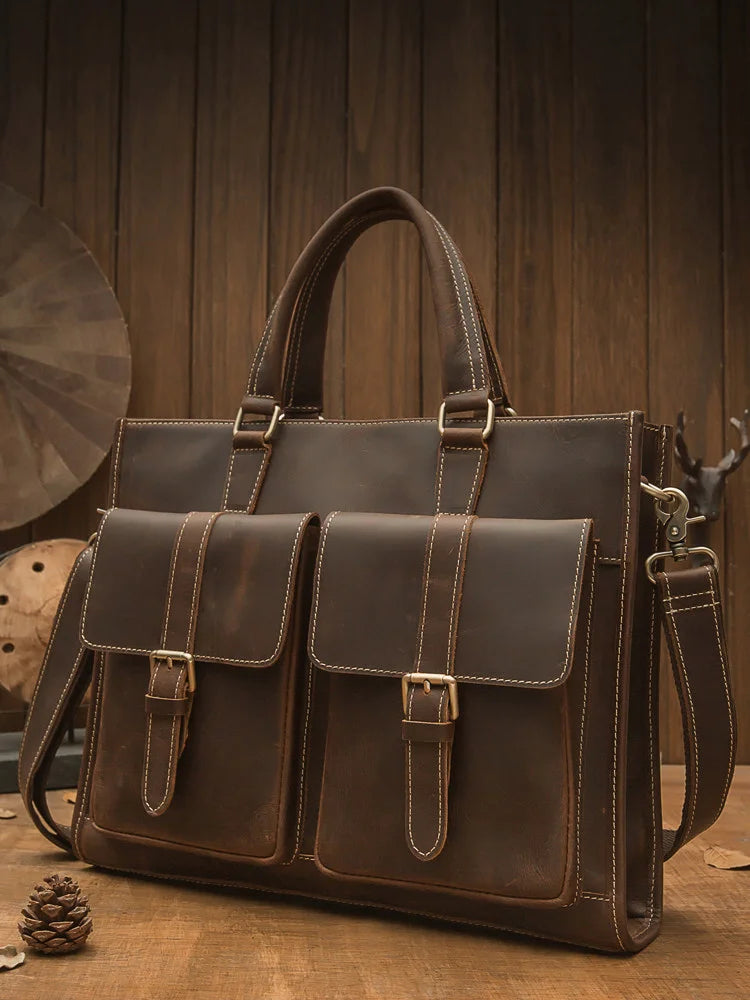 Rugēre Patina Briefcase