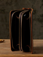 Rugēre Patina Double Zip Wristlet